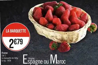 Géant Casino Fraise offre