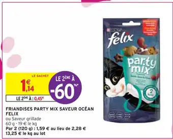 Intermarché FELIX FRIANDISES PARTY MIX SAVEUR OCÉAN offre