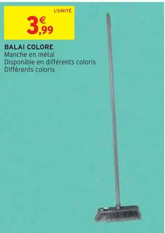 Intermarché BALAI COLORE offre
