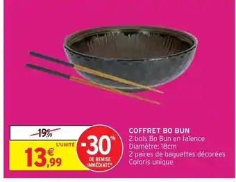 Intermarché COFFRET BO BUN offre