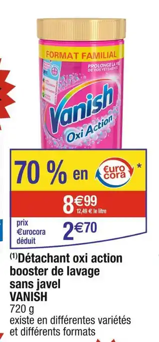 VANISH (1)Détachant oxi action booster de lavage sans javel