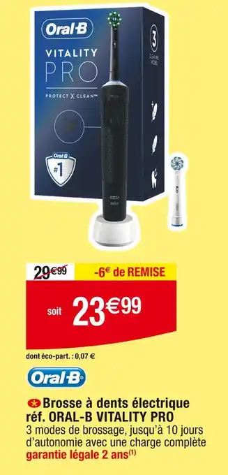 Cora x Carrefour Oral-B Brosse à dents électrique offre