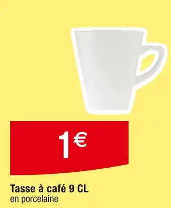 Cora x Carrefour Tasse à café 9 CL offre