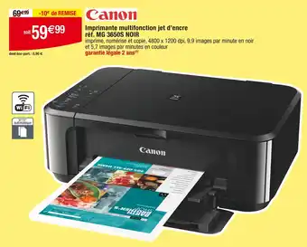 Cora x Carrefour Canon Imprimante multifonction jet d’encre offre