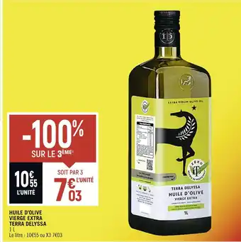 Spar TERRA DELYSSA HUILE D’OLIVE VIERGE EXTRA offre