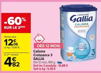 Carrefour Market Calisma Croissance 3 GALLIA offre