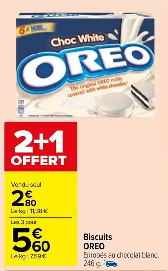 Carrefour Market Biscuits OREO offre