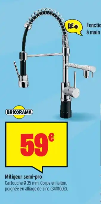 Bricorama Mitigeur semi-pro offre