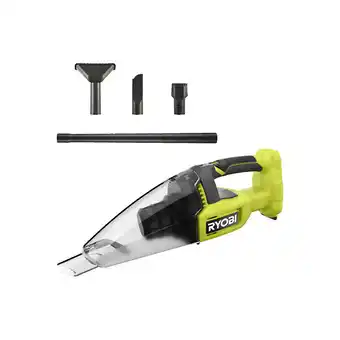 Bricorama Pack RYOBI - Aspirateur à main RHV18-0 - 18V One+ - 600ml - Sans batterie ni chargeur - Kit 4 accessoires pour aspirateur - R offre