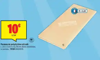 Bricorama Panneau de Polystyrène extrudé offre