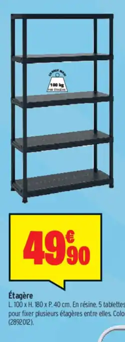 Bricorama Étagère offre