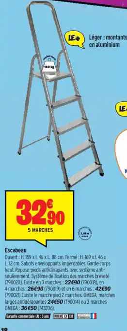 Bricorama Escabeau offre
