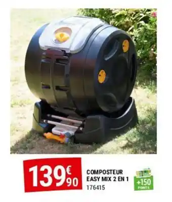 Gamm vert COMPOSTEUR EASY MIX 2 EN 1 offre