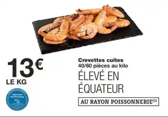 Monoprix Crevettes cuites offre