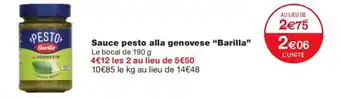 Monoprix Sauce pesto alla genovese "Barilla" offre