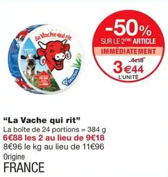 Monoprix "La Vache qui rit” offre