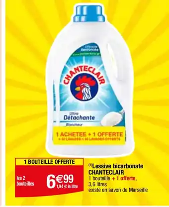 Migros (¹)Lessive bicarbonate CHANTECLAIR offre