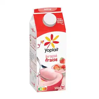Auchan Yaourt Brassé Fraise Yoplait offre