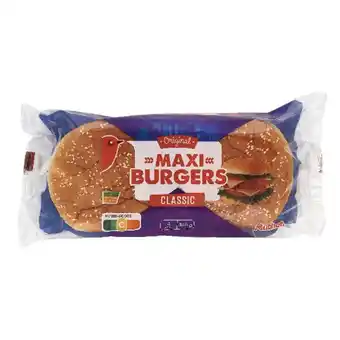 Auchan Pains Hamburgers Maxi Nature Auchan offre