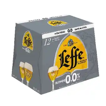 Auchan Bière Blonde Leffe Sans Alcool offre