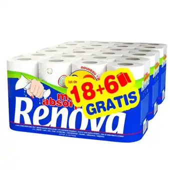 Auchan Essuie Tout Maxi Absorption Renova offre