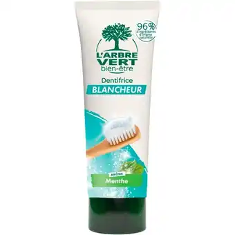 Auchan Dentifrice Blancheur L'arbre Vert offre