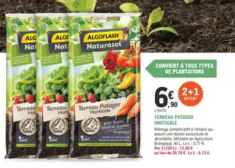 E.Leclerc Jardi TERREAU POTAGER HORTICOLE offre