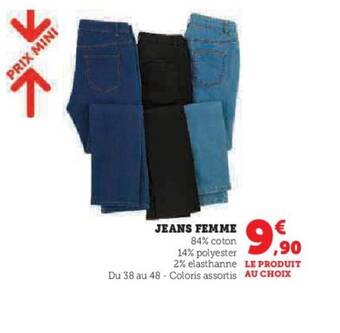 Jean femme online intersport