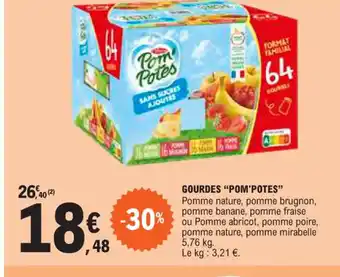 E.Leclerc GOURDES "POM'POTES offre