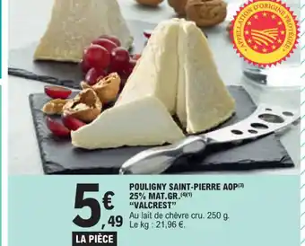 E.Leclerc POULIGNY SAINT-PIERRE AOP (3) 25% MAT.GR. offre