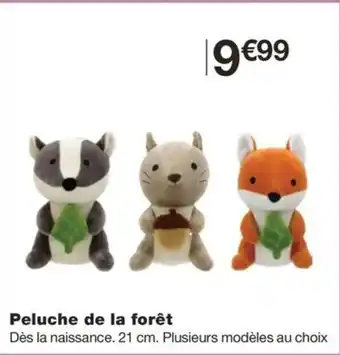 Monoprix Peluche de la forêt offre