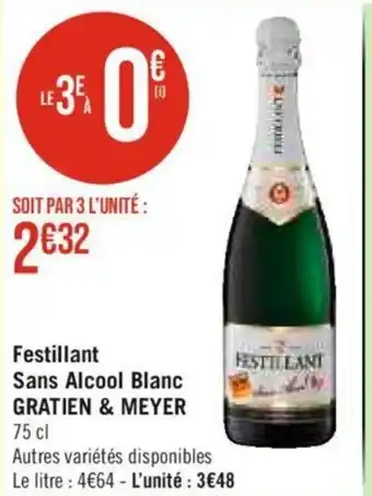 Festillant Alcool Blanc