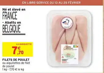 Intermarché Contact FILETS DE POULET offre