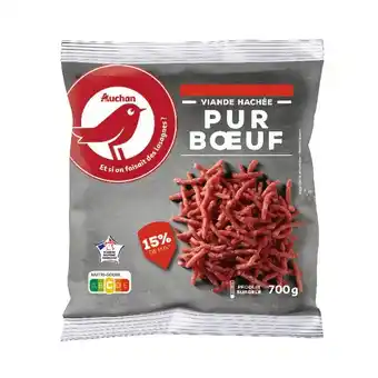 Auchan Viande Hachée Pur Boeuf Surgelée Auchan offre