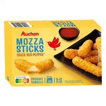 Auchan Mozza Sticks Sauce Red Pepper Surgelés Auchan offre