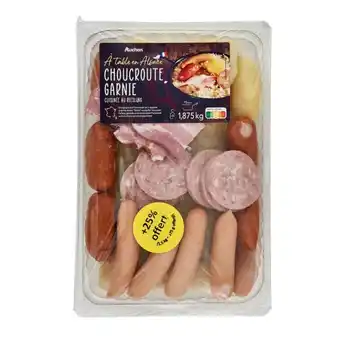 Auchan Choucroute Garnie Auchan À Table En France offre