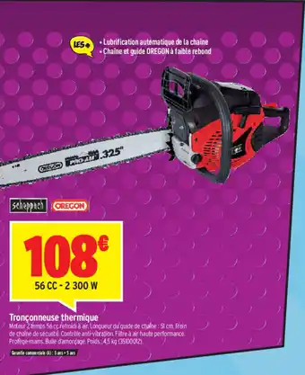 Bricorama Tronçonneuse thermique offre