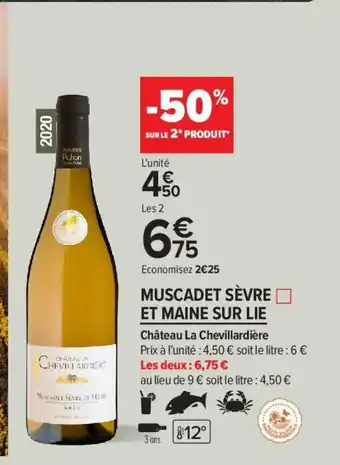 Muscadet Sèvre Et Maine Sur Lie
