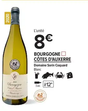 Bourgogne Cotes D'auxerre