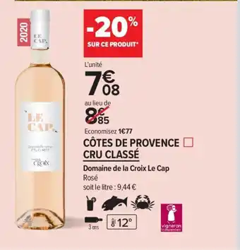 Cotes De Provence Cru Classè