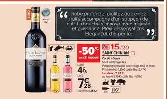 Carrefour Contact Saint Chinian offre