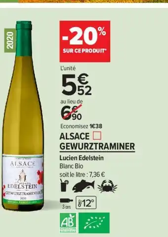 Alsace Gewurztraminer