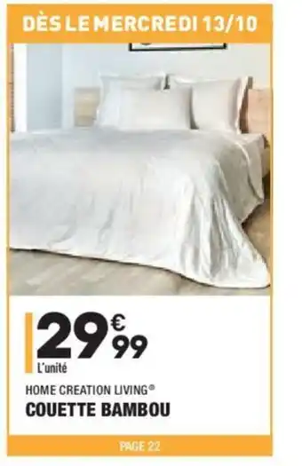 Couette Bambou