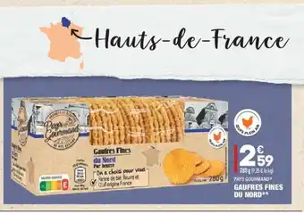 ALDI Gaufres Fines Du Nord offre