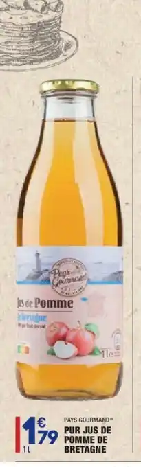 ALDI Pur Jus De Pomme De Bretagne offre