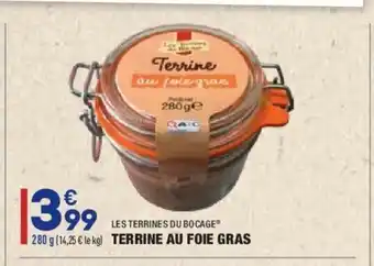 ALDI Terrine Au Foie Gras offre