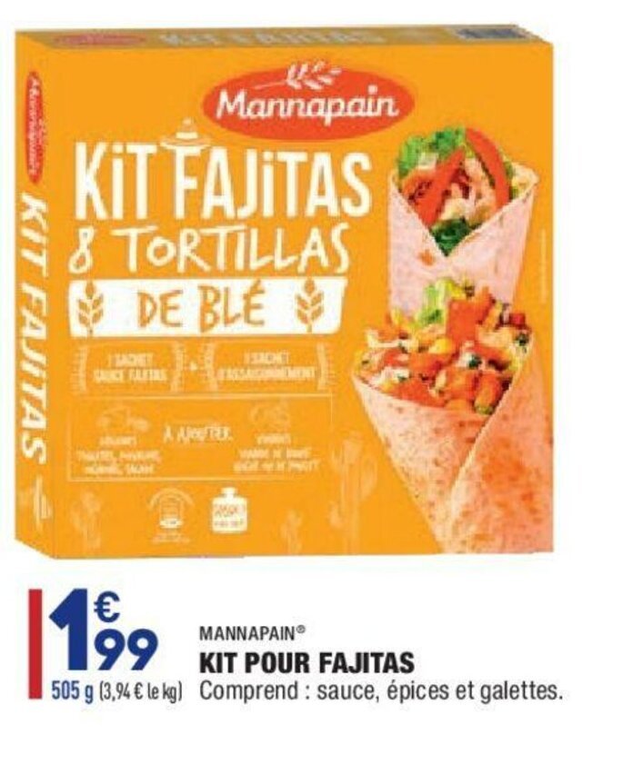 Promo Kit Pour Fajitas chez ALDI