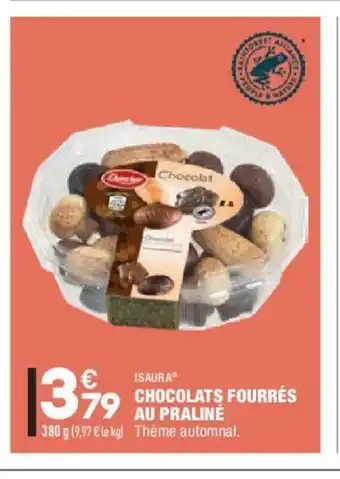 ALDI Chocolats Fourrès Au Praline offre