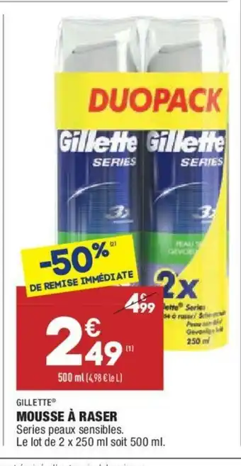 ALDI Mousse a Raser offre