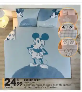 ALDI Parure De Lit offre